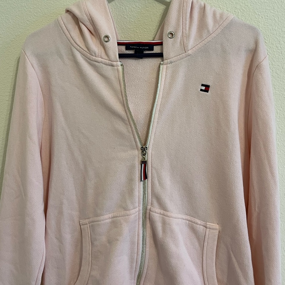 Pink Tommy Hilfiger Zip Up - Picture 3 of 5